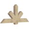 Ekena Millwork Kennewick Rough Sawn Timber Gable Bracket, Douglas Fir, 60"W x 27"H x 4"D x 6"F, 11/12 Pitch GBW060X27X0406KEN00RDF - alternate 4